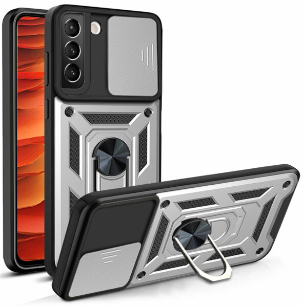 Handyhülle Für Samsung S22 Handy Tasche Hülle Outdoor Case TPU Silikon Bumper