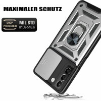 Handyhülle Für Samsung S22 Handy Tasche Hülle Outdoor Case TPU Silikon Bumper