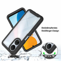 Panzer Hülle Handy Tasche 360 Grad TPU vollschutz mit Integriertem Displayschutz Honor X7