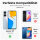 Panzer Hülle Handy Tasche 360 Grad TPU vollschutz mit Integriertem Displayschutz Honor X7