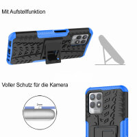 Hülle für Realme 8i - Hülle Schutzhülle Handy Tasche Outdoor Case Cover Bumper Blau