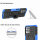 Hülle für Realme 8i - Hülle Schutzhülle Handy Tasche Outdoor Case Cover Bumper Blau