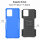 Hülle für Realme 8i - Hülle Schutzhülle Handy Tasche Outdoor Case Cover Bumper Blau