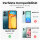 Handykette Xiaomi Redmi 13C / Poco C65 Handyhülle mit Band Hülle mit Kordel Rot