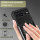 Outdoor Panzer Hülle Google Pixel 8 Handyhülle mit Kameraschutz Ringhalter Cover Schwarz