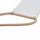 Handy Hülle mit Band Schutzhülle Handykette Seil Silikon Handy Tasche mit Schnur Samsung Galaxy A42 5G Beige / Braun