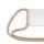 Handy Hülle mit Band Schutzhülle Handykette Seil Silikon Handy Tasche mit Schnur Samsung Galaxy A42 5G Beige / Braun