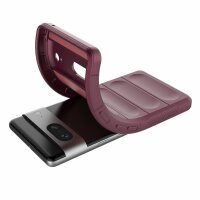 Hülle für Google Pixel 7 Handyhülle Handy Tasche Back Cover Bumper TPU Case Lila