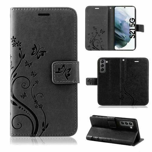 Handyhülle für Samsung Galaxy S21 5G Hülle Handy Tasche Flip Cover Case Etui TPU