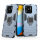 Xiaomi Redmi 10C, Hülle Schutzhülle Handyhülle Silikon Case 360° Drehbarer Ring Türkis