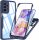360° Grad Hülle für Samsung Galaxy A23 5G vollschutz Integriertem Displayschutz Blau