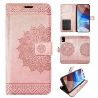 Handy Tasche für ZTE Blade Hülle Schutzhülle Klapphülle Flip Case Schale Etui BF Rosegold Blade A31