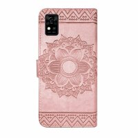 Handy Tasche für ZTE Blade Hülle Schutzhülle Klapphülle Flip Case Schale Etui BF Rosegold Blade A31