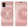 Handy Tasche für ZTE Blade Hülle Schutzhülle Klapphülle Flip Case Schale Etui BF Rosegold Blade A31