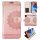 Handy Tasche für ZTE Blade Hülle Schutzhülle Klapphülle Flip Case Schale Etui BF Rosegold Blade A31