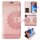 Handy Tasche für ZTE Blade Hülle Schutzhülle Klapphülle Flip Case Schale Etui BF Rosegold Blade A31