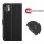 Xiaomi, Handy Tasche Handyhülle Schutzhülle Hülle Flipcase Klapphülle Etui Case Xiaomi Redmi Note 10 Schwarz