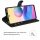 Xiaomi, Handy Tasche Handyhülle Schutzhülle Hülle Flipcase Klapphülle Etui Case Xiaomi Redmi Note 10 Schwarz