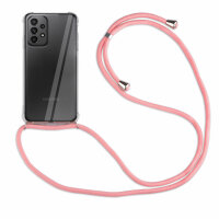 betterfon Handykette für Samsung Galaxy A23 5G Handyhülle mit Band Hülle Rosa
