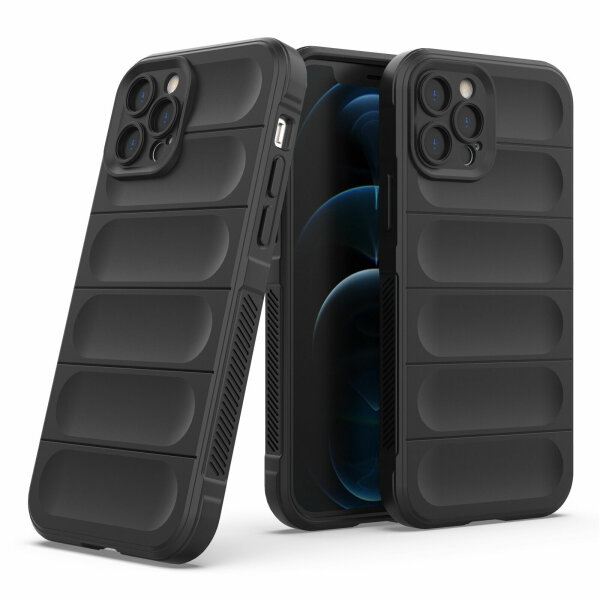 Handyhülle für Apple iPhone 12 Pro – Outdoor Case Schwarz