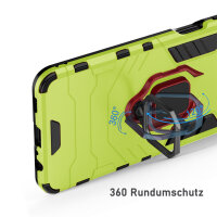 Xiaomi Redmi 10C, Hülle Schutzhülle Handyhülle Silikon Case 360° Drehbarer Ring