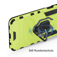 Xiaomi Redmi 10C, Hülle Schutzhülle Handyhülle Silikon Case 360° Drehbarer Ring