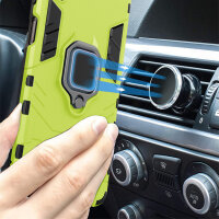 Xiaomi Redmi 10C, Hülle Schutzhülle Handyhülle Silikon Case 360° Drehbarer Ring