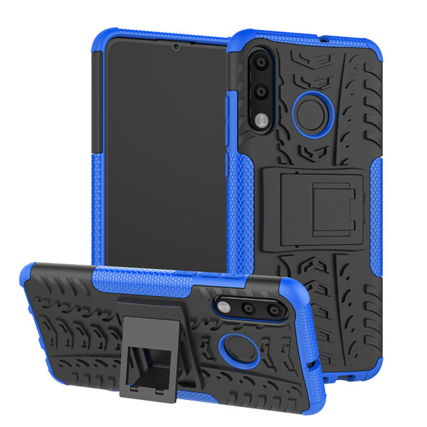 Outdoor Case Panzer Hülle Cover Huawei Handytasche Schutzhülle Handyhülle Handy Blau P30 Lite