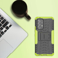 Hülle für Samsung Galaxy A53 5G - Schutzhülle Handyhülle Tasche Bumper  Case TPU Grün
