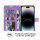 Handyhülle für Apple iPhone 14 Pro – Mandala Case Lila