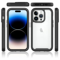 Handyhülle für Apple iPhone 15 Pro - 360° Panzer Case Displayschutz