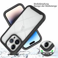 Handyhülle für Apple iPhone 15 Pro - 360° Panzer Case Displayschutz