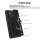 Outdoor Panzer Hülle für Samsung Galaxy A14 mit Kameraschutz Ringhalter Bumper  Schwarz