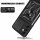 Outdoor Panzer Hülle für Samsung Galaxy A14 mit Kameraschutz Ringhalter Bumper  Schwarz