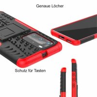 Outdoor Case Panzer Hülle Cover Huawei Handytasche Schutzhülle Handyhülle Handy Rot P40 Pro