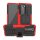 Outdoor Case Panzer Hülle Cover Huawei Handytasche Schutzhülle Handyhülle Handy Rot P40 Pro