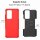 Outdoor Case Panzer Hülle Cover Huawei Handytasche Schutzhülle Handyhülle Handy Rot P40 Pro