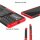 Outdoor Case Panzer Hülle Cover Huawei Handytasche Schutzhülle Handyhülle Handy Rot P40 Pro