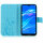 Huawei Y7 2019 Handy Tasche Handyhülle Wallet Schutz Hülle Blumen Cover Etui Neu