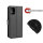 Handy Tasche für Samsung Galaxy A51 SM-A515 Hülle Case Buchhülle Klapphülle TPU PU-Leder Schwarz