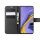 Handy Tasche für Samsung Galaxy A51 SM-A515 Hülle Case Buchhülle Klapphülle TPU PU-Leder Schwarz