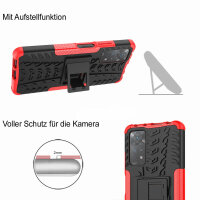 Hülle für Xiaomi Redmi Note 11 Pro 5G, Handytasche Silikon Case Cover Bumper TPU Rot