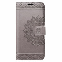 Hülle Für Samsung Galaxy A52 Handy Tasche Handyhülle Wallet Case Flip Cover Etui Grau