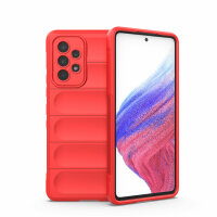 Handy Tasche für Samsung Galaxy A53 5G Hülle Handyhülle Outdoor Case Back Cover  Rot