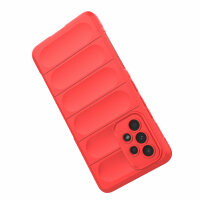 Handy Tasche für Samsung Galaxy A53 5G Hülle Handyhülle Outdoor Case Back Cover  Rot