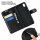 Handy Tasche Huawei Handyhülle Cover Case Klapp Schutz Hülle Etui Wallet Bumper Huawei Y5 2019 Schwarz