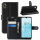 Handy Tasche Huawei Handyhülle Cover Case Klapp Schutz Hülle Etui Wallet Bumper Huawei Y5 2019 Schwarz
