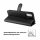 Handy Tasche Huawei Handyhülle Cover Case Klapp Schutz Hülle Etui Wallet Bumper Huawei P Smart 2020 Schwarz