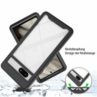 Panzer Hülle Handy Tasche 360 Grad TPU vollschutz mit Integriertem Displayschutz Google Pixel 7A