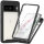 Panzer Hülle Handy Tasche 360 Grad TPU vollschutz mit Integriertem Displayschutz Google Pixel 7A